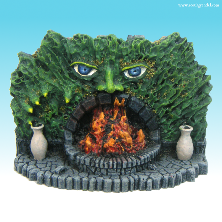10115 - Magic Demonic fireplace