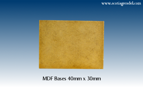 ACR106 - MDF Bases 40mm x 30mm
