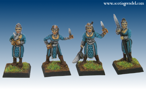 GFR0117 - Chaos Queen's Maiden Guard (4)