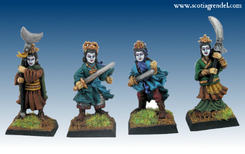 GFR0121 - Warrior Maidens (4)