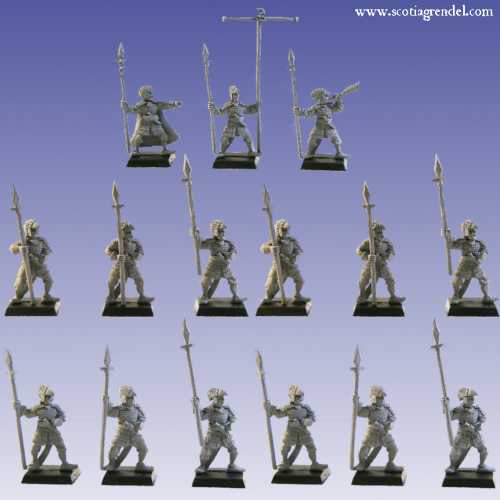 GFRA2007 - Corsair Spearmen Regiment - Click Image to Close