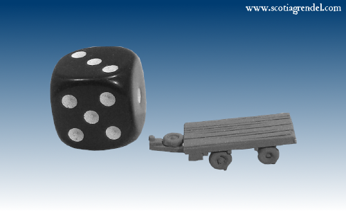 NE035 - Medium flatbed rear axles with sides