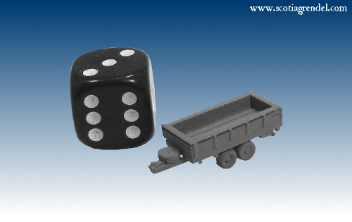 NE038 - Medium trailer centre axles with sides