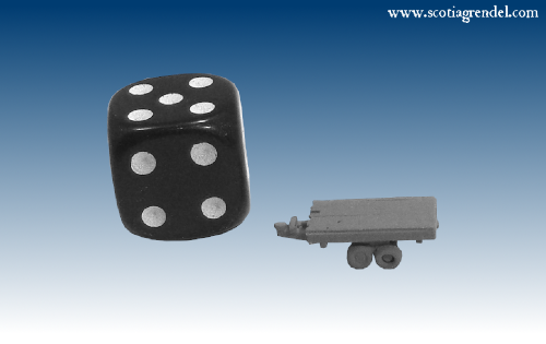 NE040 - Small flatbed trailer centre axles - Click Image to Close