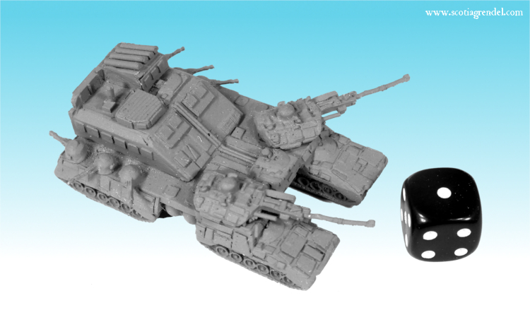 SF0011 - Heavy Tank - Multi Turret
